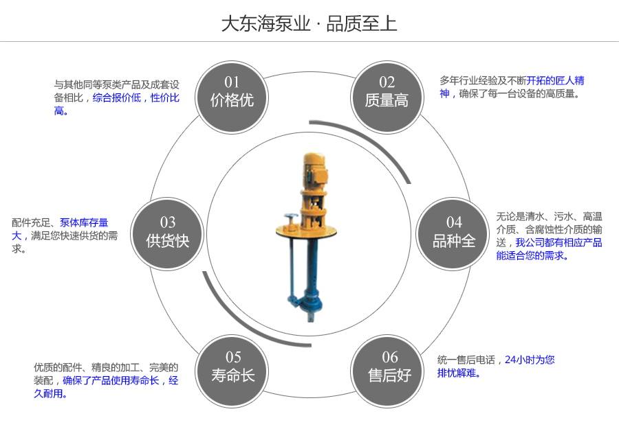 大東海泵業(yè)YWP型耐腐蝕液下泵質量保證圖